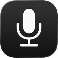 Voice Recorder dark app icon